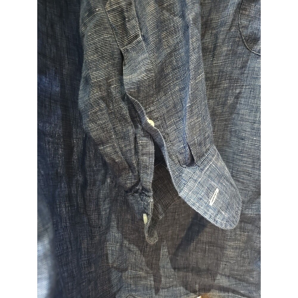 Sid Mashburn Indigo Casual Button-Down Shirt - Picture 6 of 9